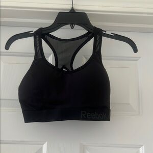 Reebok Black Sports Bra